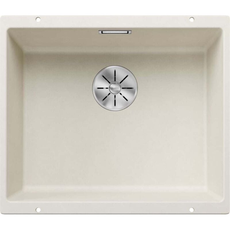 Blanco - Subline 500 - Évier en silgranit, 53x46 cm, InFino, blanc doux 527170