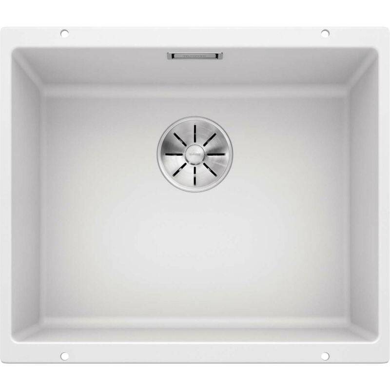 Subline 500 - Évier en Silgranit, 53x46 cm, InFino, blanc 523436 - Blanco