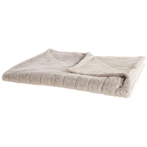 Blanket LABYAR 180 x 220 cm Beige