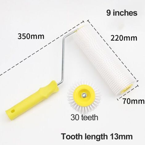 Blasenentfernerrolle, 22 cm Blasenentfernerrolle, Putzrolle, Anti-Schlamm-Rolle, selbstnivellierende Bodenrolle, Beschichtungsrolle, Baurolle