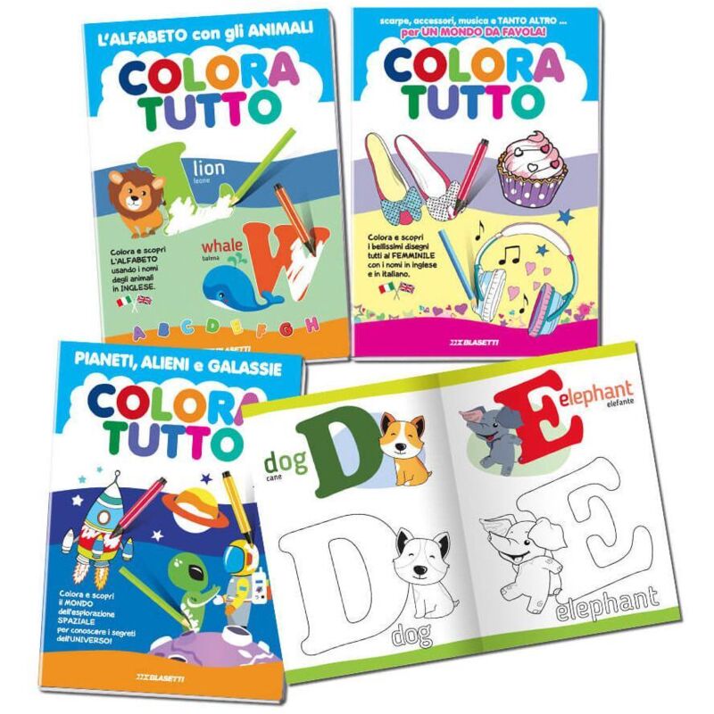 Blasetti 7702 Malvorlage &- buch Malbuch/Album