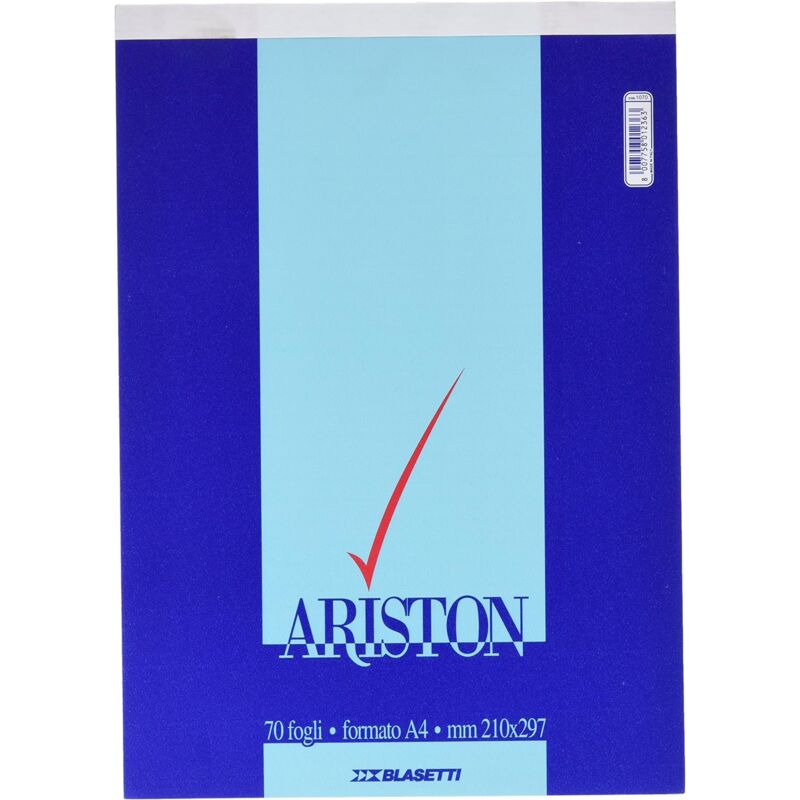 Image of Ariston CF10 Blocco Notes in Punto Metallico A4 1R Copertina Goffrata