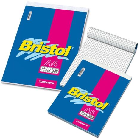 Blasetti Bristol quaderno per scrivere A4 60 fogli Multicolore