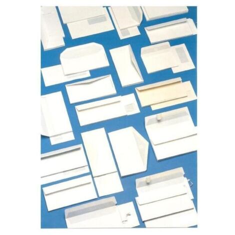 Blasetti Gommato 80 busta Bianco 500 pz