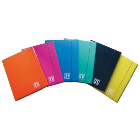 Blasetti One Color Three Flap Files raccoglitore ad anelli A4 Multicolore