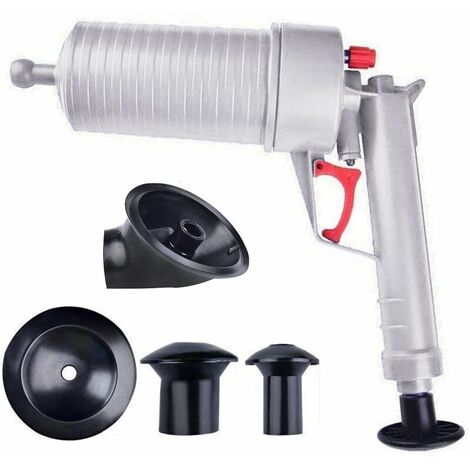 Air Toilette Piston Drain Blaster Haute Pression Dredge Plombier Outil,  style 1