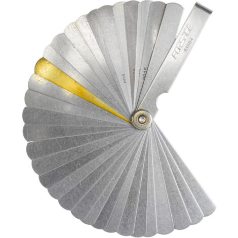 Blattfühlerlehre 0,04-0,88 mm 32-tlg