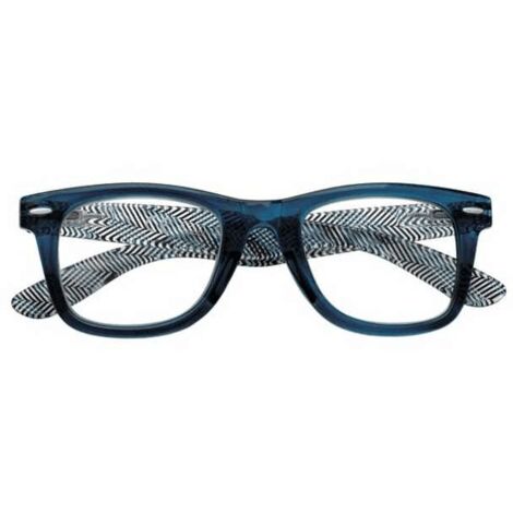 Blau gestreifte Lesebrille +2,50 B16 Zippo