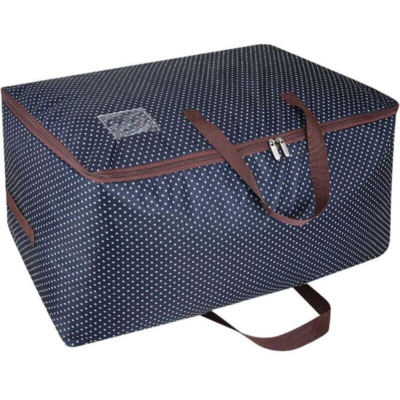 Image of Blau) Kleidersäcke, dicke übergroße Organizer-Aufbewahrungstasche, Reisetasche