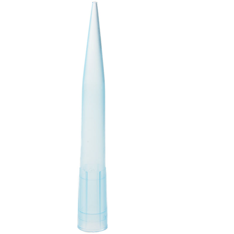 Image of Blau transparente Pipettenspitzen für Laborflüssigkeiten, 1000 µl, 1 ml, 500 Stück