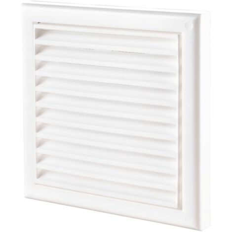 Blauberg Decor Abdeckgitter 8026935 Us 155 x 155 mm, Kunststoff, quadratisch