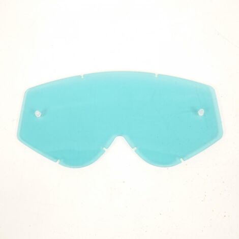 blaue Antibeschlag-Einzelscheibe für Cross-Maske hz evidence und
