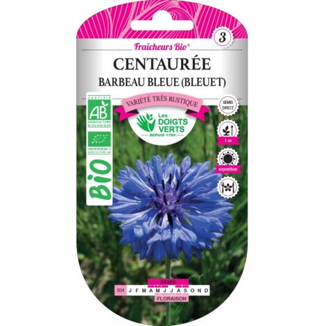 Blaue Centauren-Samen  Kornblume  BIO Die Grünen Finger