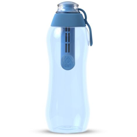 Blaue Dafi Wasserfilterflasche 0,3 l + Filter
