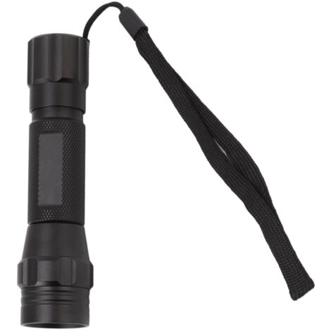 Blaue LED-Zoom-Taschenlampe aus Aluminiumlegierung, für Blutspurensuche, Jagd und Outdoor-Aktivitäten
