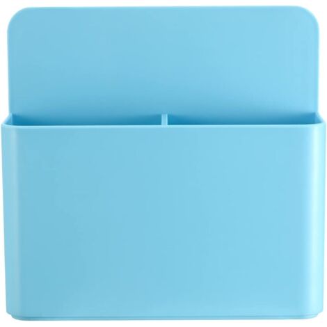Blauer magnetischer Stifthalter mit Schwamm, kompatibel mit magnetischen Whiteboards/Tafeln und Kühlschranktüren, Wandmontage, 1 Stück