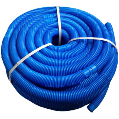 Blauer Schwimmbadschlauch 38 mm 6 m