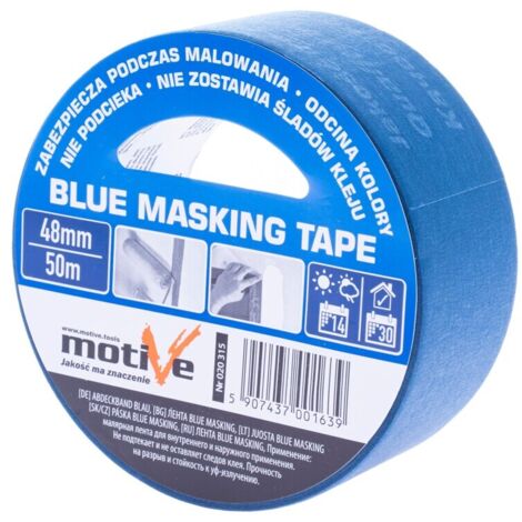 BLAUES MASKING-BAND 48MM/50M MOTIVE