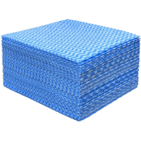 blaues Tuch, Vliesstoff, Einwegtuch, Vliesstoff, Einweg-Mikrofasertuch…