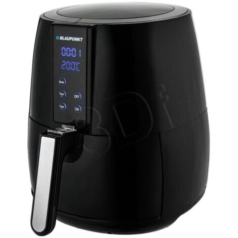Blaupunkt AFD501 Freidora, 1500 W, 2.5 litros, 20 Decibelios, Polímero Libre de BPA, Negro