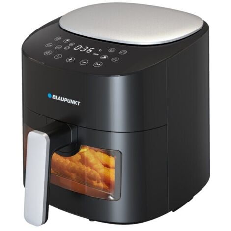 Blaupunkt AGDBLEC008 Friggitrice ad aria nera e argentata