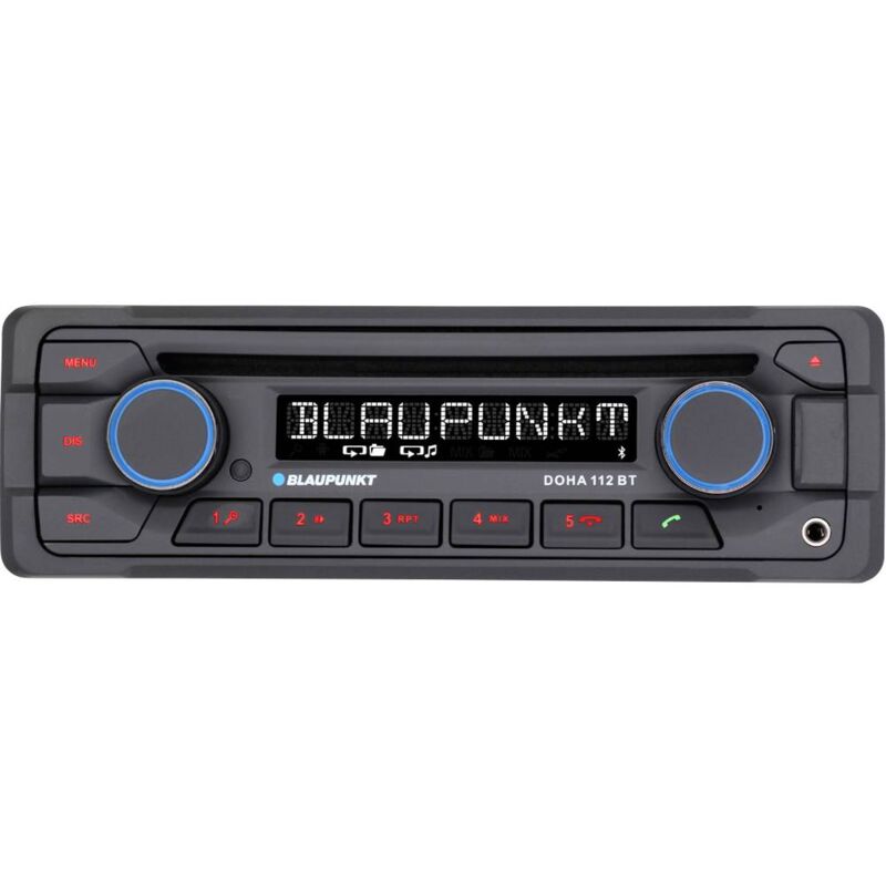 Image of Blaupunkt - Doha 112 bt Autoradio Collegamento per controllo remoto da volante, Vivavoce Bluetooth®, Telecomando incl.