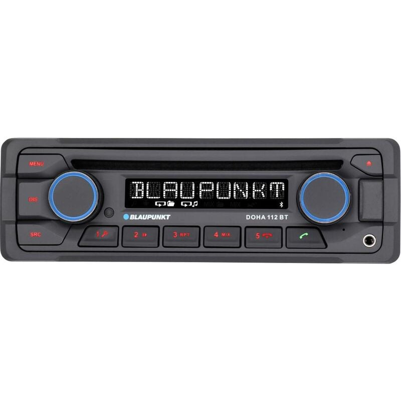 Doha 112 bt Autoradio port pour commande au volant, kit mains libres bluetooth, avec télécommande Y183302 - Blaupunkt
