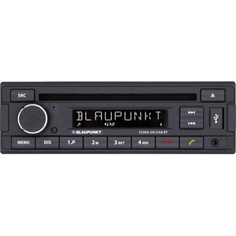Blaupunkt Essen 200 DAB BT Autoradio kit mains libres bluetooth, tuner DAB+ Y689482