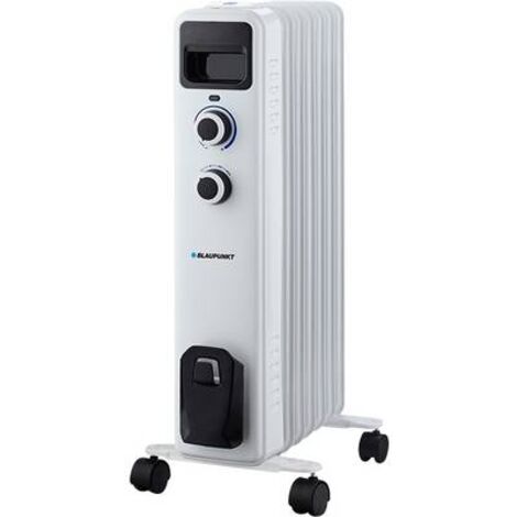 BLAUPUNKT HOR301 RADIATORE A OLIO 14 M² 1500 W BIANCO, NERO
