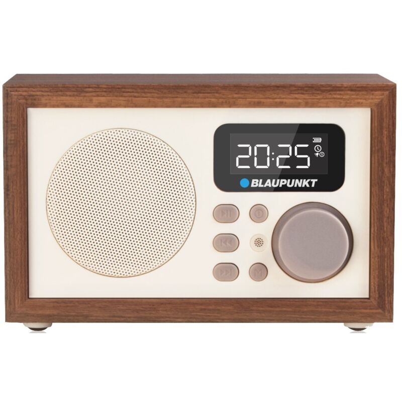 Blaupunkt Radio-r&eacute;veil en bois FM USB 2.0/SD/AUC HR5BR Blaupunkt