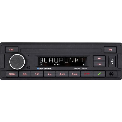 Blaupunkt Madrid 200 BT Autoradio kit mains libres bluetooth Y689612