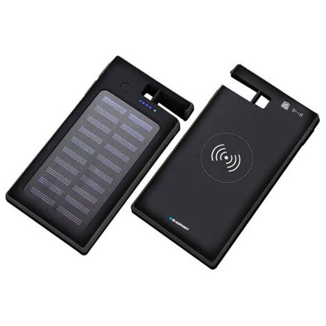 Blaupunkt POWER BANK SANS FIL SOLAIRE 8000 mAh - AVEC VENTOUSES