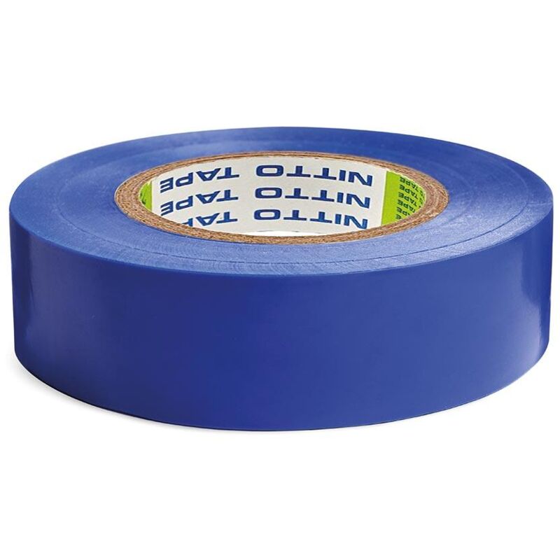 Image of Nitto - insulation tape - blue - 19 mm x 20 m
