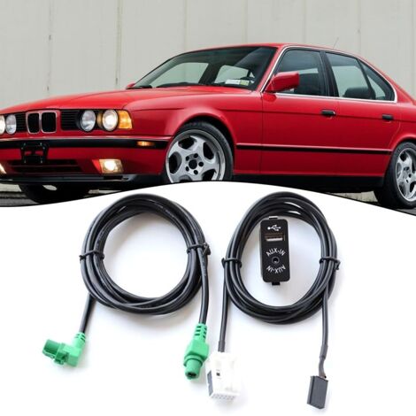 ble adaptateur auxiliaire USB pour BMW faisceau de prise