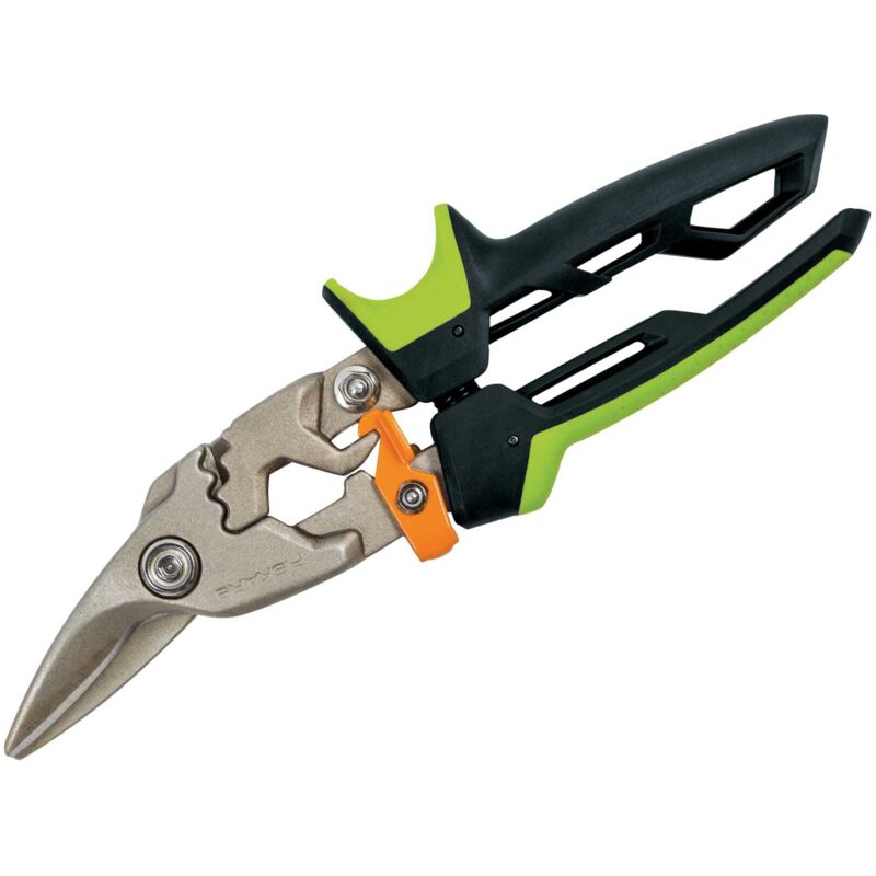 Fiskars - 1027208 PowerGear Aviation Snips Right Cut 250mm 10in FSK1027208