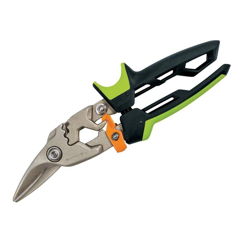 1027208 PowerGear Aviation Snips Right Cut 250mm 10in FSK1027208 - Fiskars