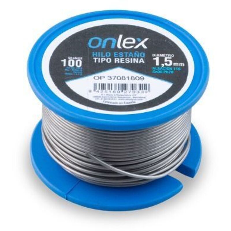 Image of Blechspule mit Harz Ø1,5mm (100g)