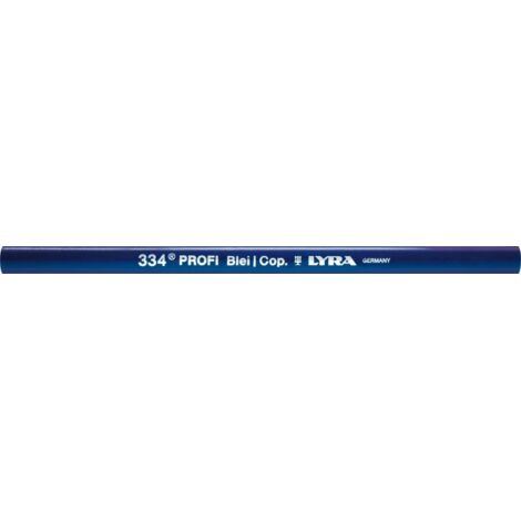 Blei-Kopierstift 334 oval blau 24 cm