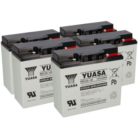 Bleiakku 60V 22Ah (5x 12V 22Ah) kompatibel SXT Raptor 1200 V2 & Viper