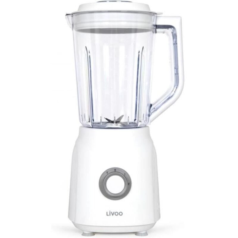 Blender 1.5l 600w inox blanc Livoo DOP242W
