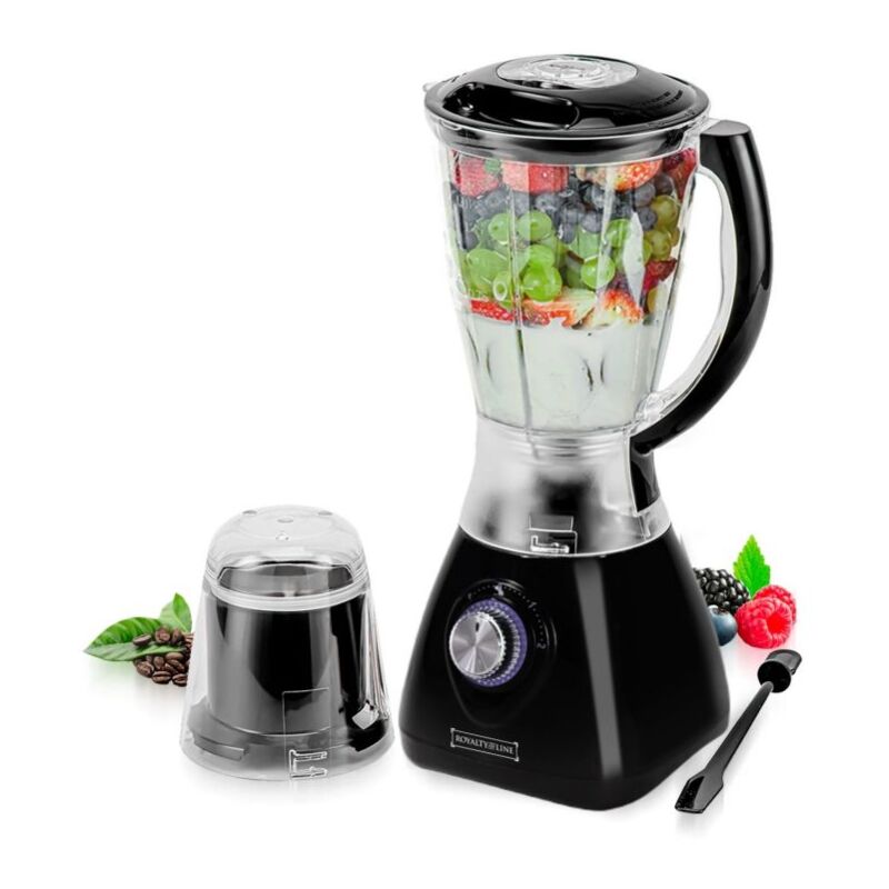 Royalty Line - Blender 500W Noir RLSM400P2L-BLK