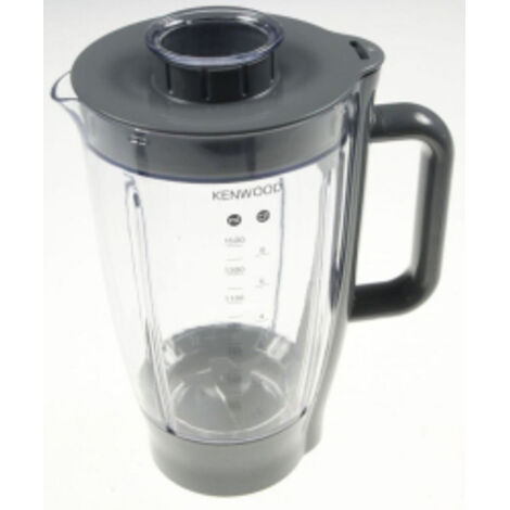 Blender acrylique 1,5L pour robots Kenwood – Matériau durable – Compatible avec modèles KM260, KM262, KM266, AT262