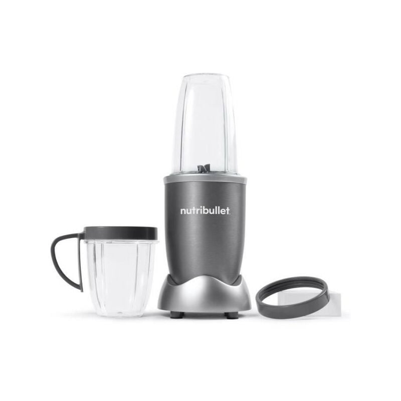Blender Nutribullet NB606DG - 600 w - 2 tasses incluses 700 ml et 500 ml - Gris - Sans bpa
