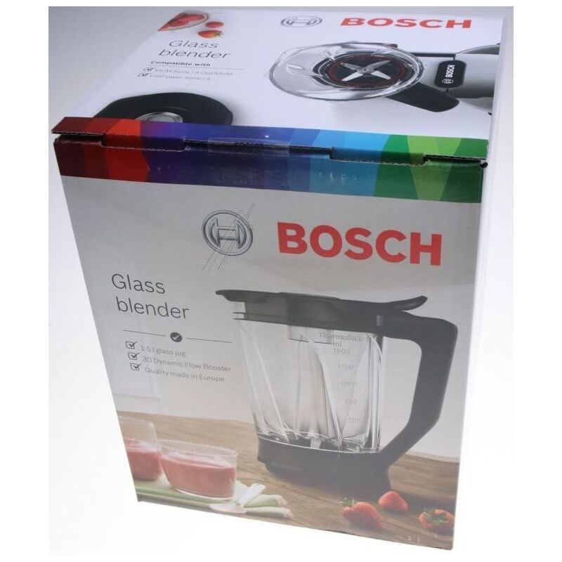 Blender di vetro graduato - Robot da cucina e Cuocitutto Bosch 3438234242002943275