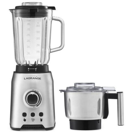 Blender et moulin à grains Lagrange 1200 W Argent