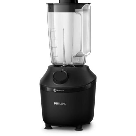 Blender  - PHILIPS - Daily HR2041/41 - 4 lames ProBlend 4 – Capacité maximale de 1,9L – 450 W - 1 vitesse - Fonction pulse -