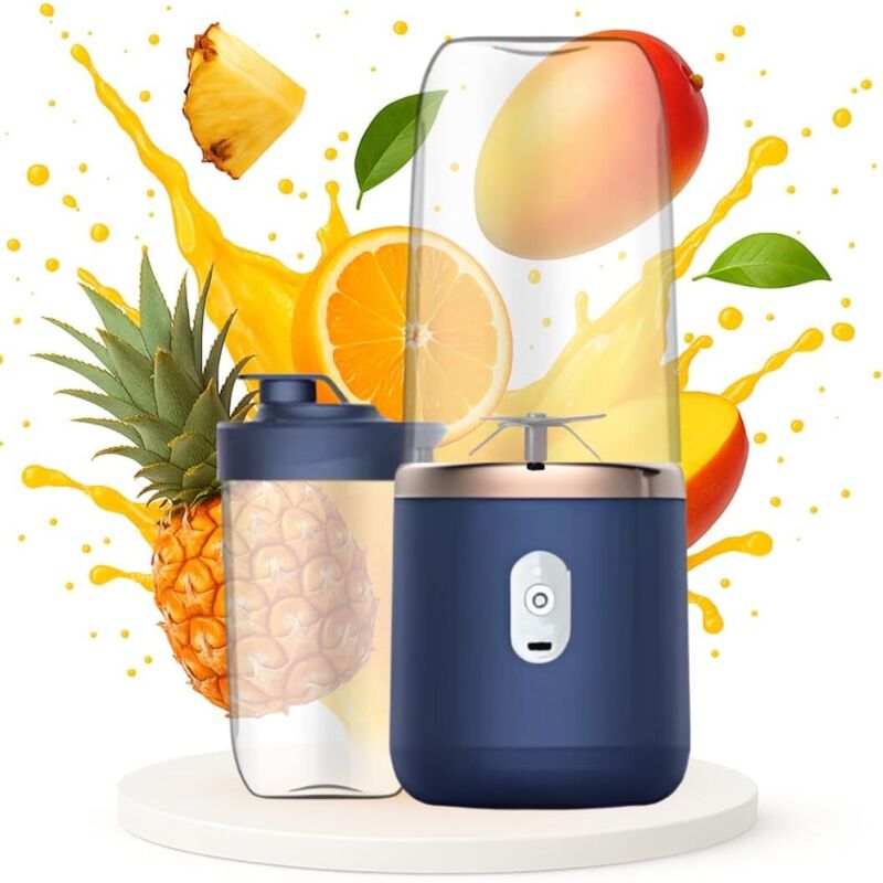 Blender Portable Rechargeable Mixeur Léger pour Smoothies et Shakes Compact et Nomade pour Utilisation en Déplacement