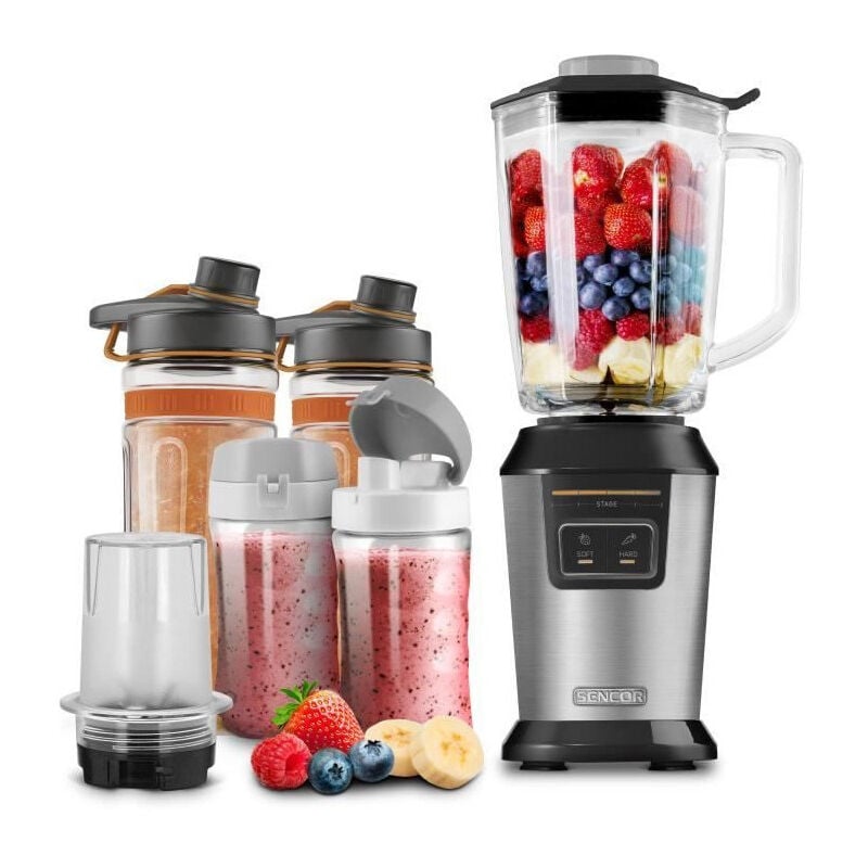 Sencor - Blender smoothie sbl 7570SS - 800 w - Argent