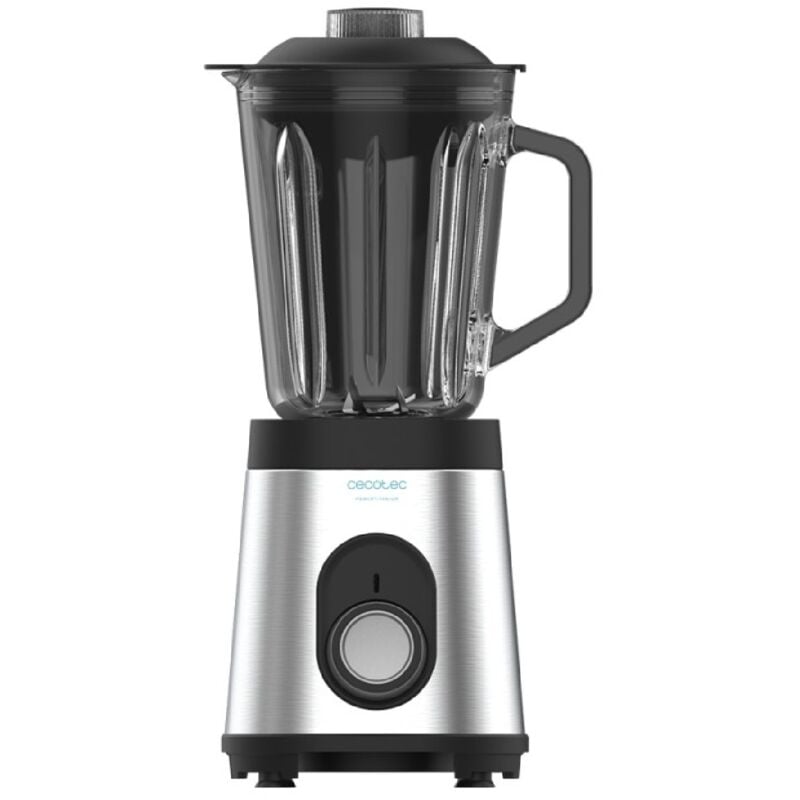 Cecotec - Mixeur-blender Power Black Titanium 1800MAX Inox