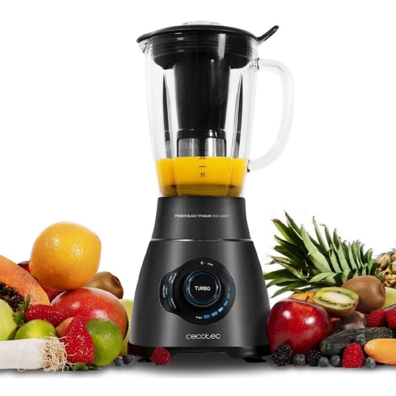 Cecotec - Mixeur-blender Power Black Titanium 2500MAX Smart